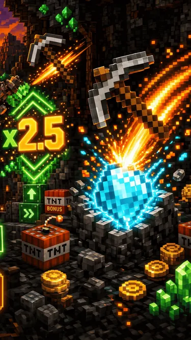 TOP X: Falling Pickaxe Screenshot